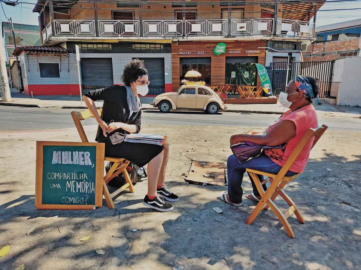Janaína Tábula volta às ruas de BH em busca das histórias de mulheres - Daniella Lages/Divulgação