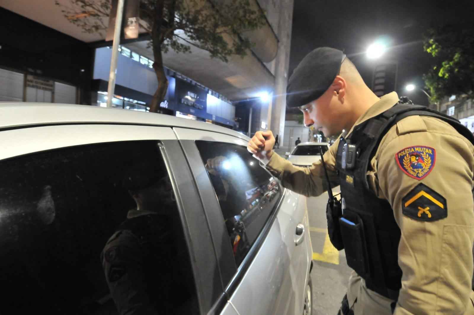 Polícia faz operação para evitar furtos na Região Central de BH - Marcos Vieira/EM/D.A Press