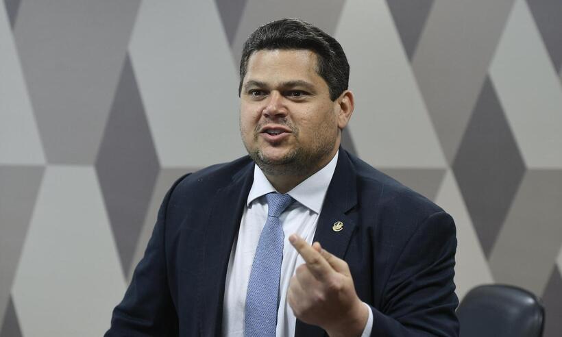 Davi Alcolumbre é internado em Brasília com 'fortes dores abdominais' -  Edilson Rodrigues/Agência Senado