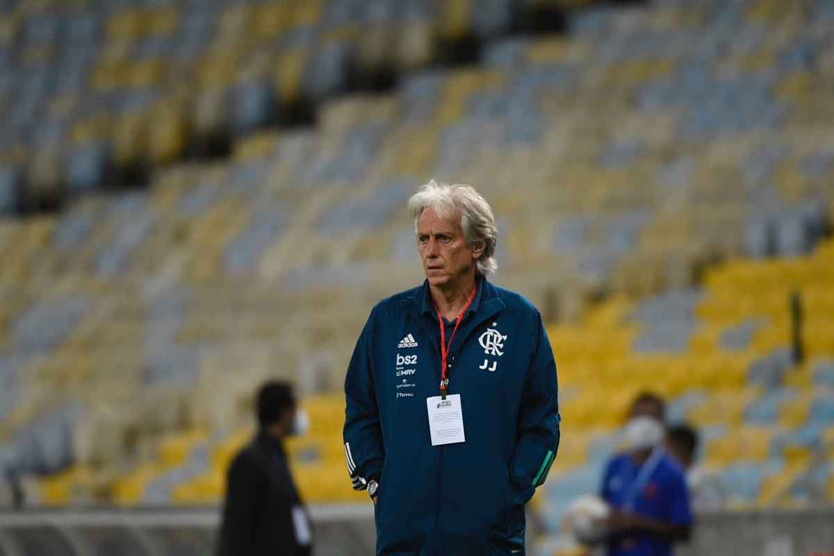 Não há defesa para cobiça de Jorge Jesus por cargo no Flamengo - MAURO PIMENTEL/AFP - 18/6/20

