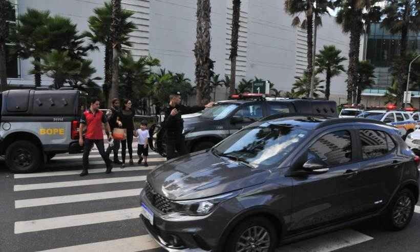 Como foi a dinâmica do assalto a joalheria no BH Shopping - Marcos Vieira/EM/D.A Press