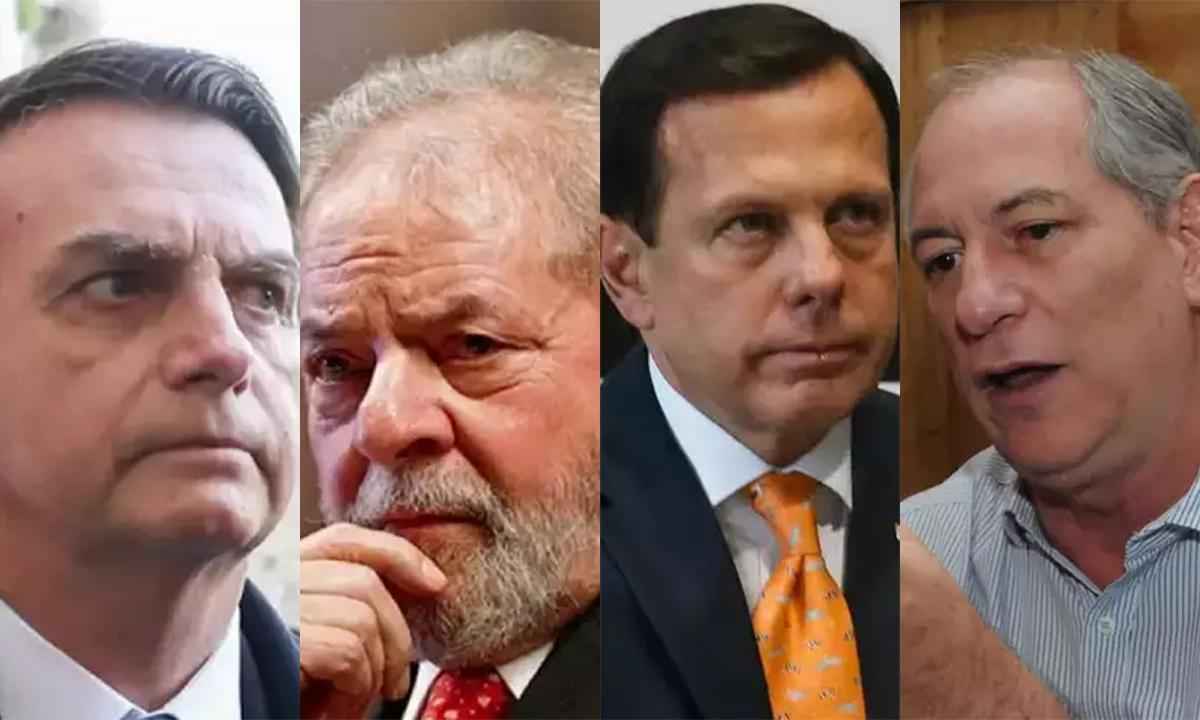 Bolsonaro, Lula, Ciro ou Doria: qual o melhor programa de governo? Opine - Alan Santos/PR, Evaristo Sá/AFP, Governo do Estado de São Paulo e Paulo Filgueiras/EM/D.A Press