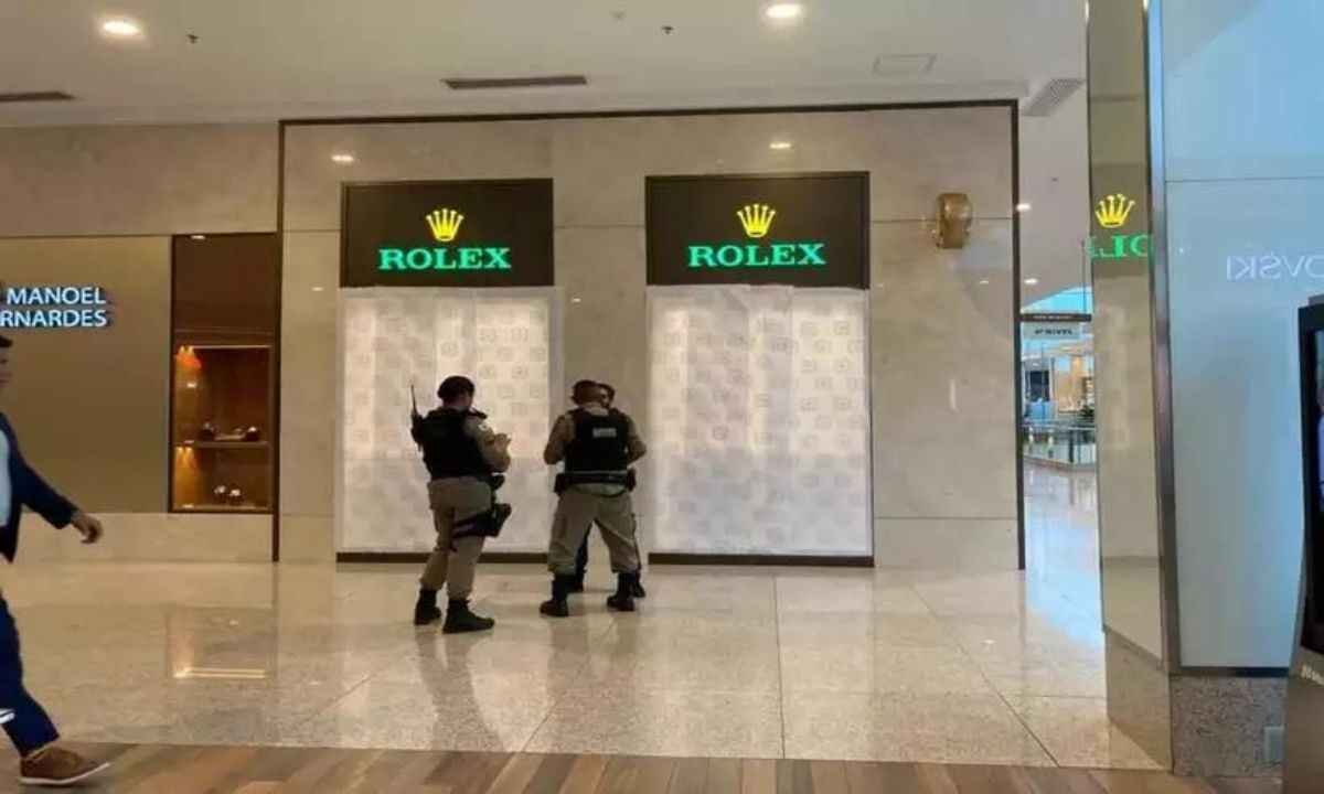 Assalto ao BH Shopping: polícia continua buscas por criminosos  - Mariana Costa/EM/D.A Press