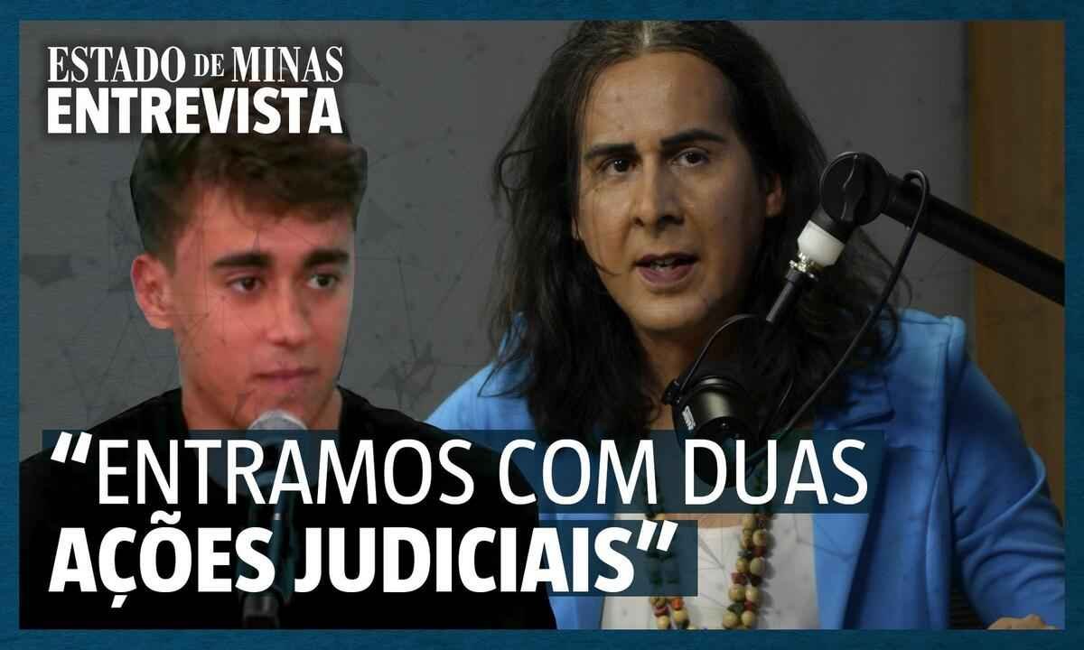 Duda Salabert sobre Nikolas Ferreira: 'há momentos que ele exagera' - Reprodução/Youtube