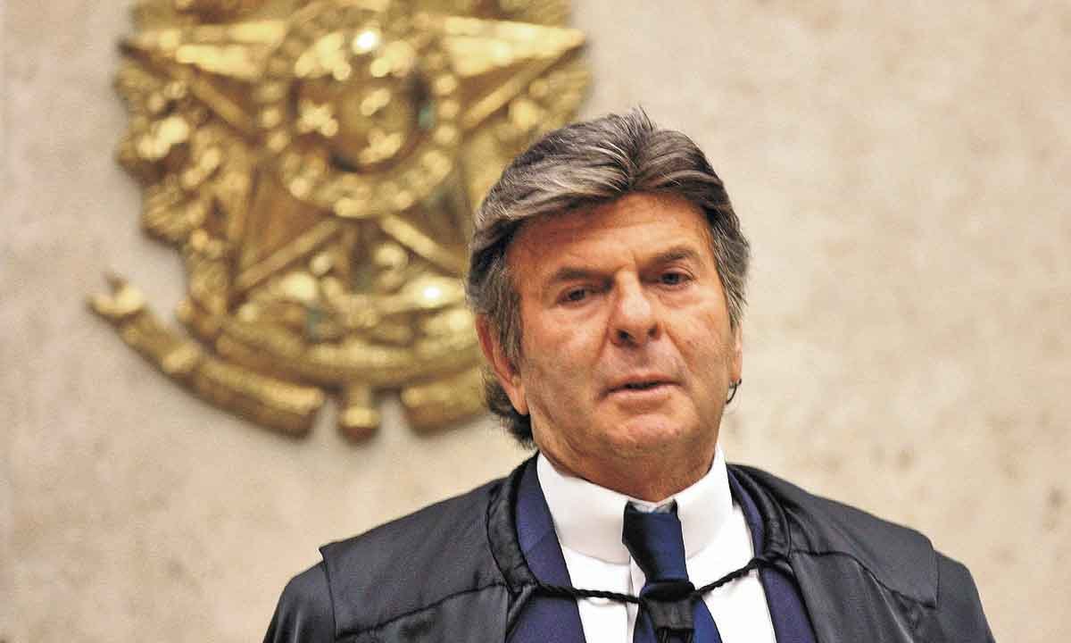 O pacto pela democracia de entidades ao presidente do STF, Luiz Fux - NELSON JR./SCO/STF