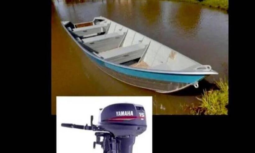 Homem tem prejuízo de R$ 12 mil após furto de barco e motor no Sul de MG - Redes Sociais