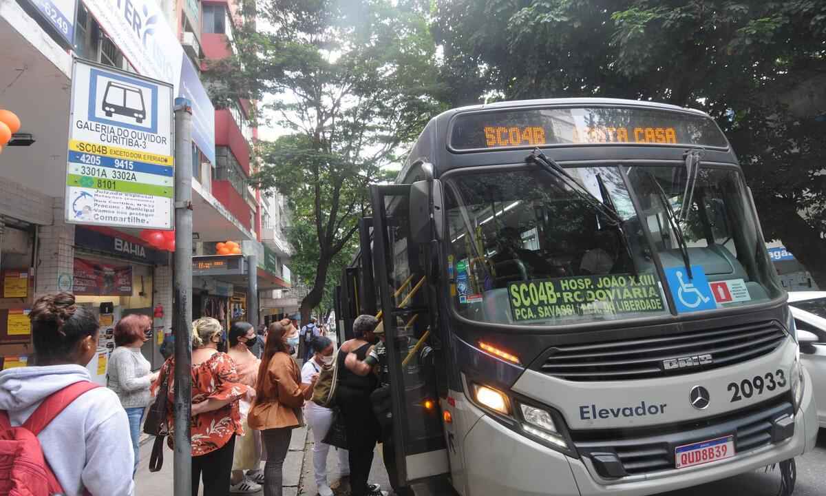 Empresas de ônibus de BH querem modernizar contrato com prefeitura - Leandro Couri/EM/D.A Press. Brasil