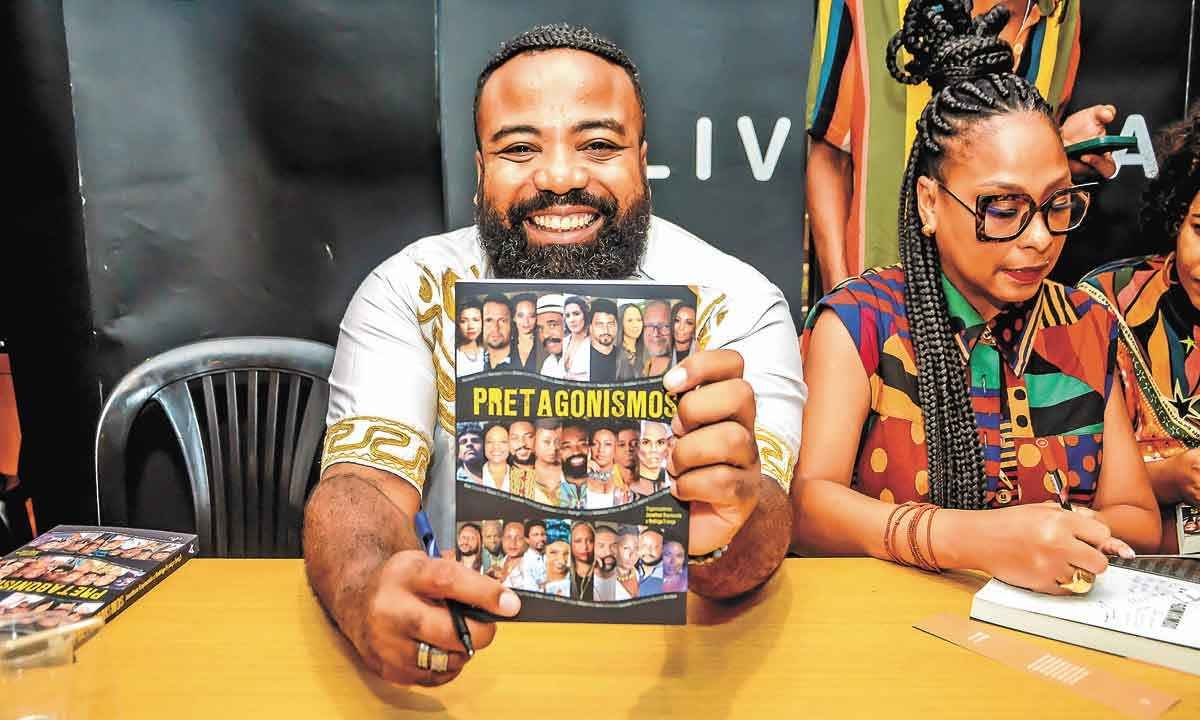 Rodrigo França lança "Pretagonismos" na Bienal Mineira do Livro - Webert Belício/Divulgação
