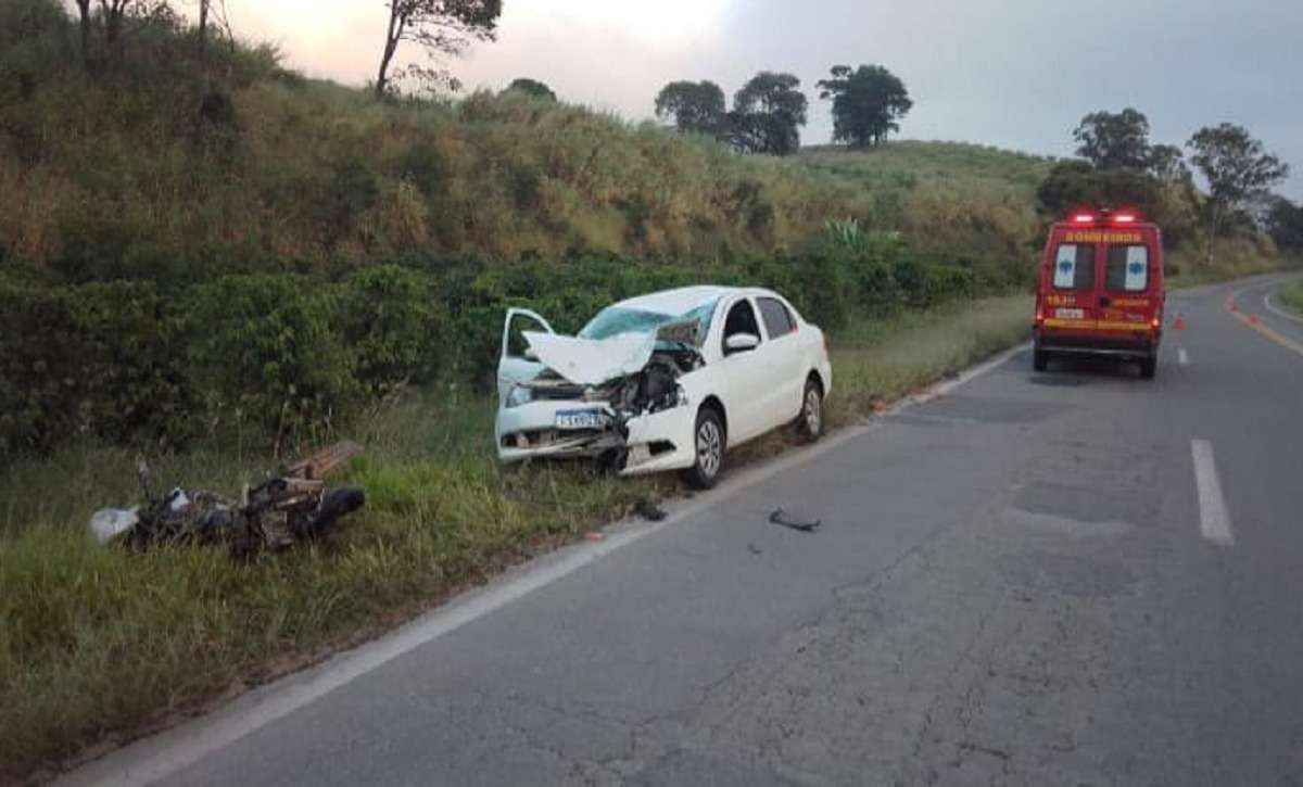 Funcionários de hospital de Juruaia morrem em acidente no Sul de Minas - CBMMG/Divulgação