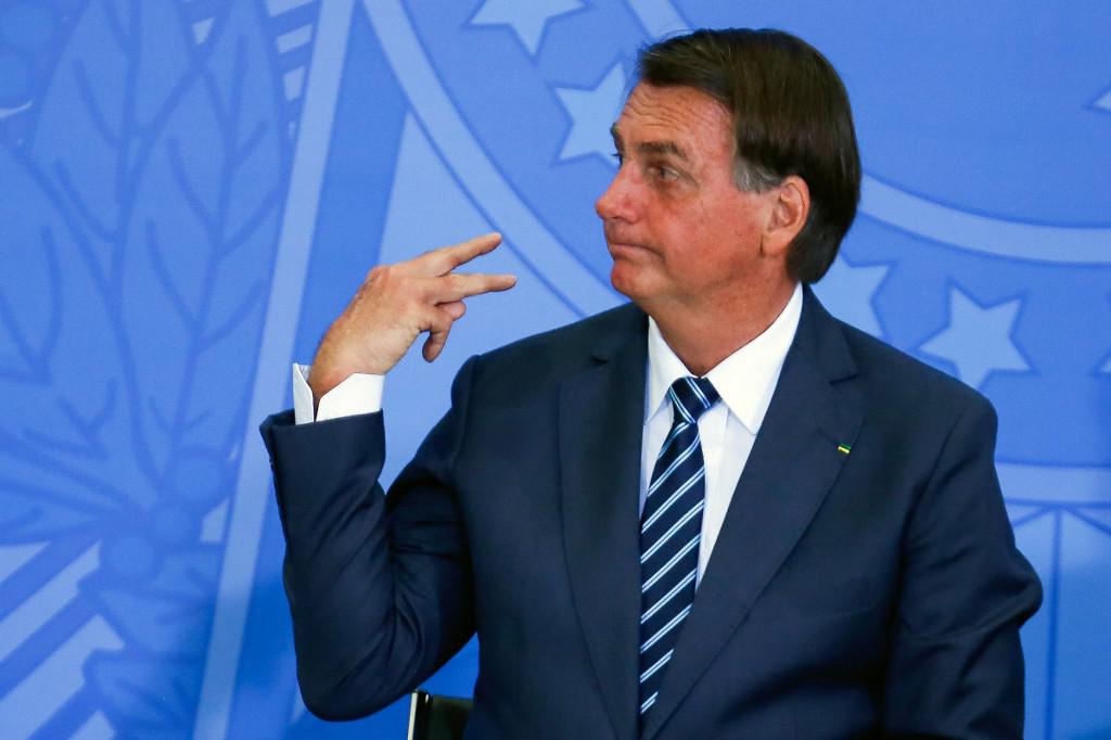 Inflação: pressionado, Bolsonaro joga culpa em outros e demite aliados - Sergio Lima / Poder360 / AFP