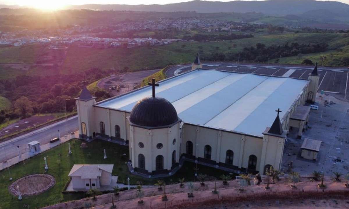 Cássia espera 100 mil fiéis para inauguração do Santuário de Santa Rita - Santuário de Santa Rita de Cássia/Divulgação
