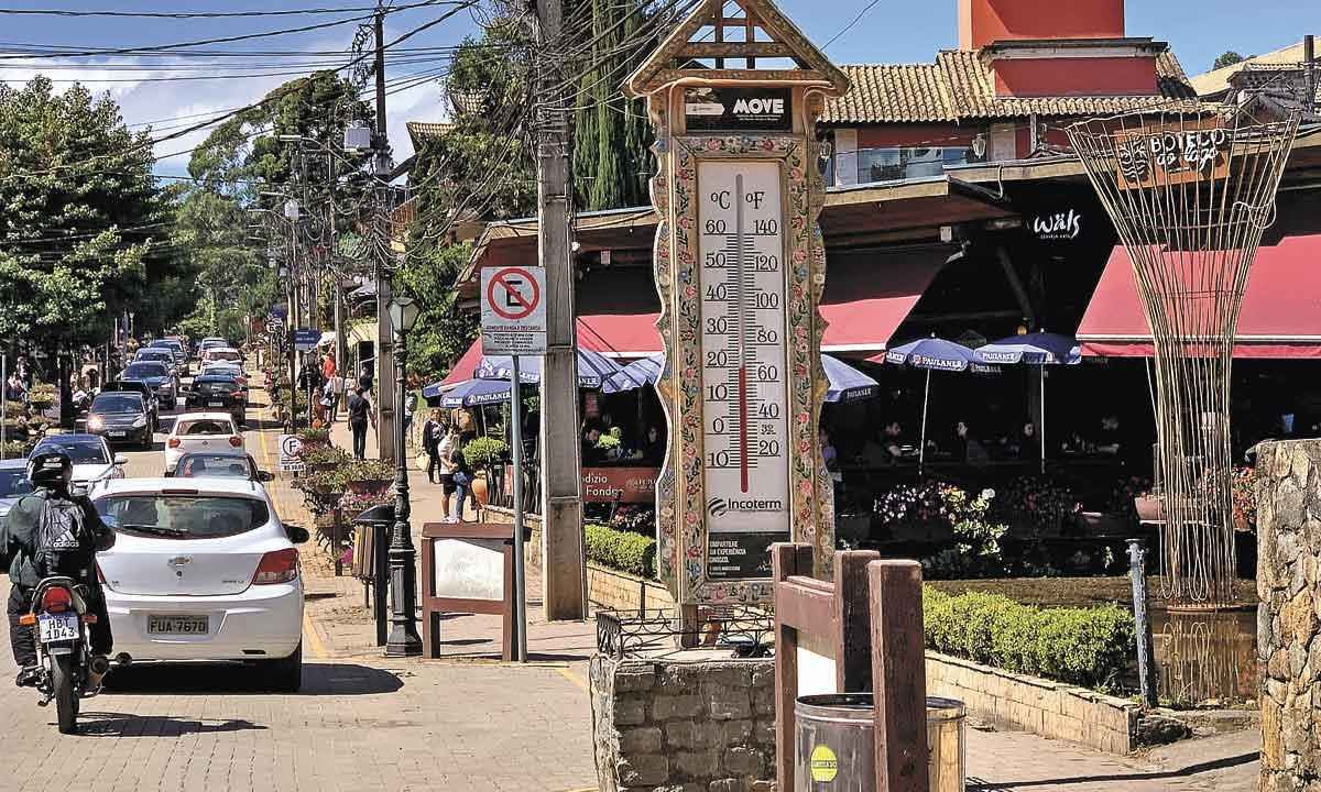 Minas congela e o turismo esquenta - Tom Araújo