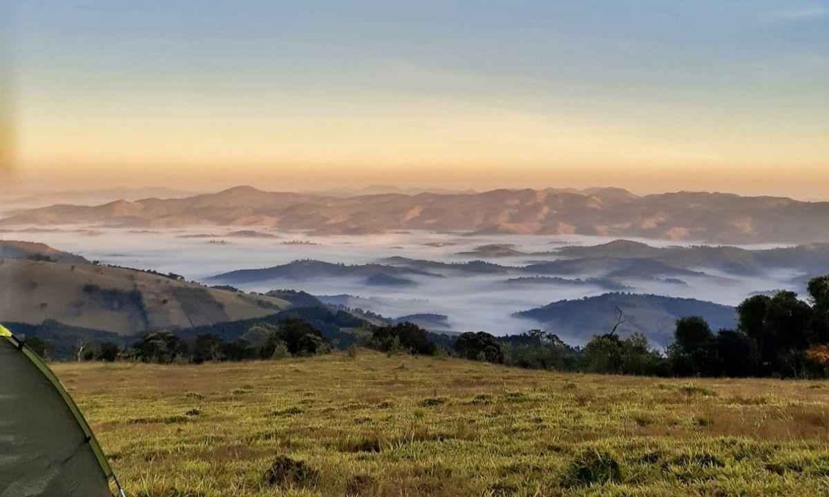 Frio intenso: temperaturas ficam abaixo dos 4ºC na Serra da Mantiqueira  - José Maurício Campos Ribeiro/Sec. de Cultura e Turismo Maria da Fé-MG