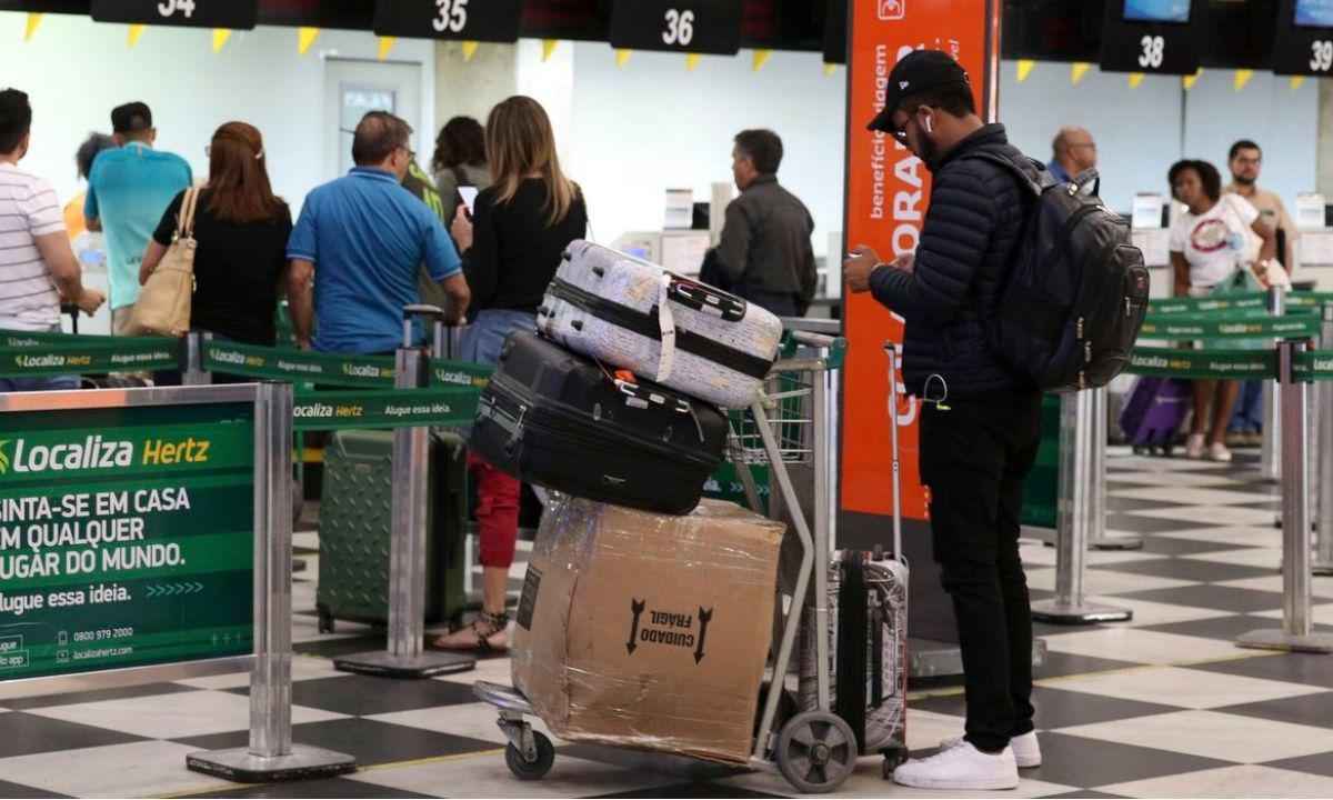 Empresas aéreas: Senado aprova gratuidade no despacho de bagagens - Agência Brasil/Reprodução 