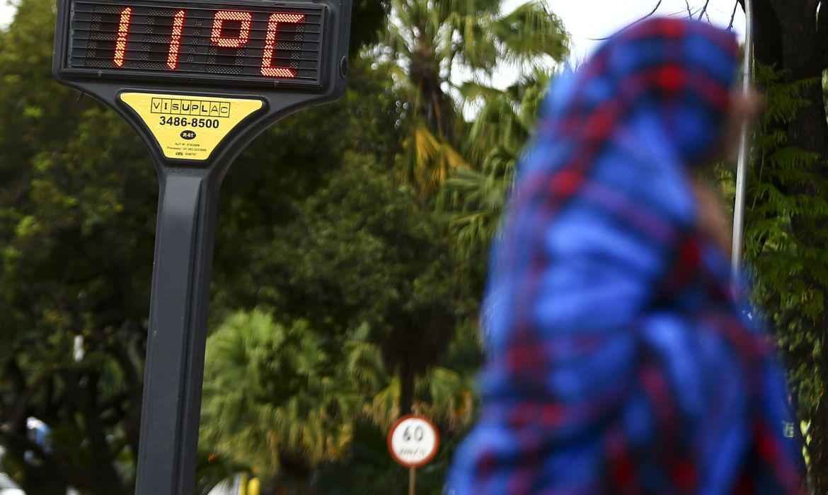 Inmet emite alerta de risco à saúde por conta de frio intenso - MARCELO CAMARGO/AGÊNCIA BRASIL