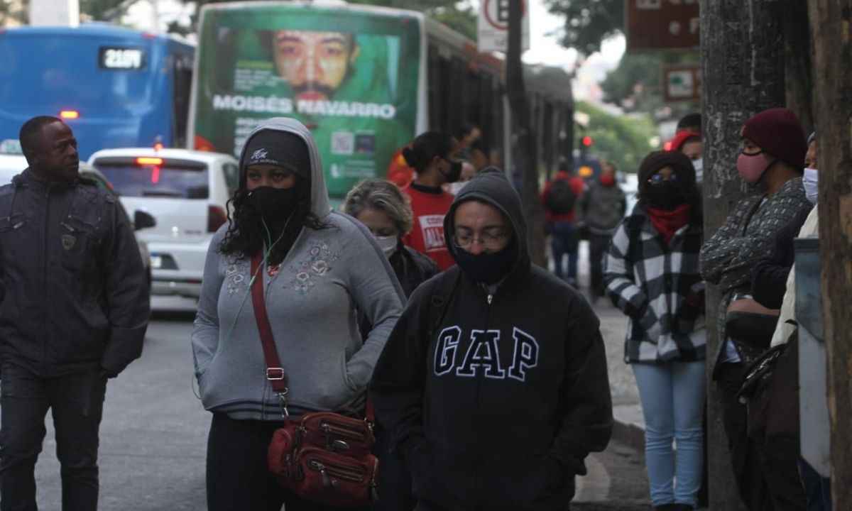 Frio em BH: até quando as temperaturas ficam baixas? - Jair Amaral/D.A Press/E.M 