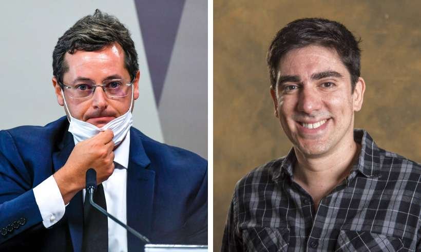 Ex-secretário de Comunicação de Bolsonaro arruma briga com Adnet - Edilson Rodrigues/Senado/Tv Globo/Reprodução