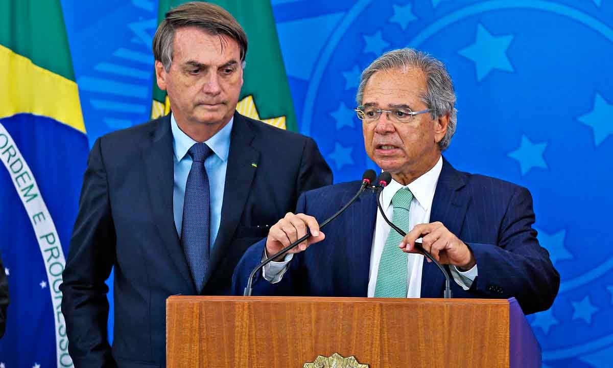Guedes versus Bolsonaro, e Arruda se livrou da pena - Marcello Casal Jr/Agência Brasil - 01/4/20