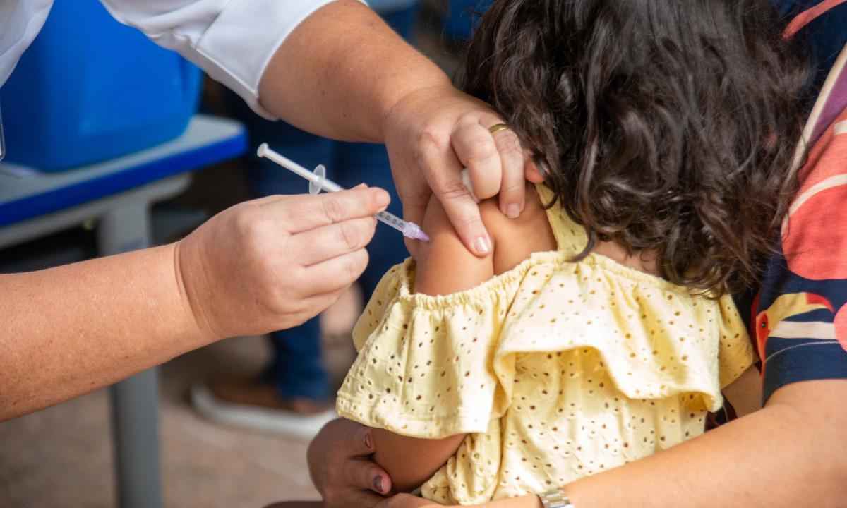 Minas vai adotar estratégias para ampliar vacinação infantil - Reprodução/SES-MG