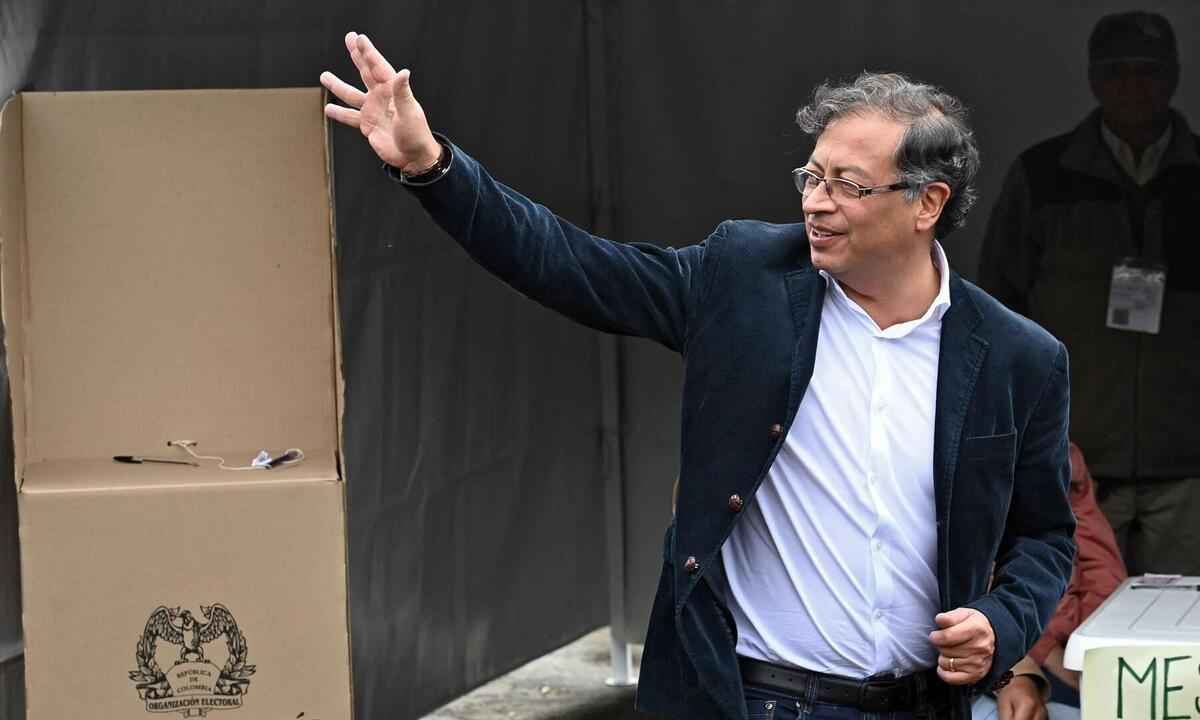 Com favoritismo da esquerda, colombianos vão às urnas eleger presidente - Juan BARRETO / AFP - 29/5/22