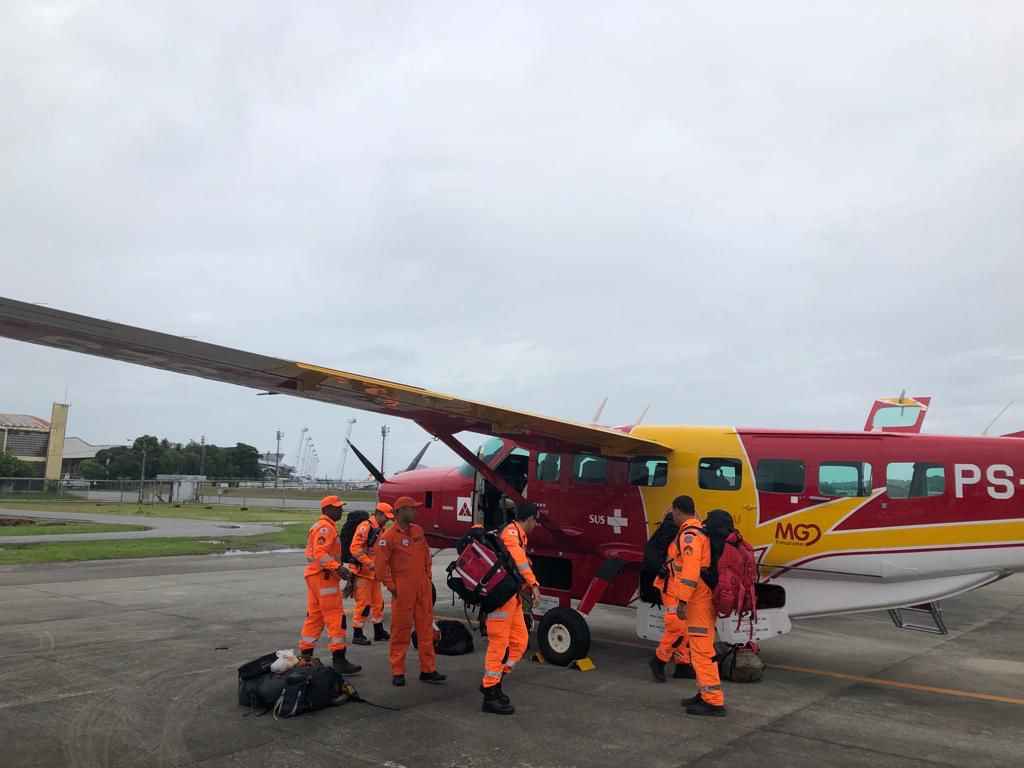 Chuvas em PE: bombeiros de Minas vão a Recife para reforçar resgates - Reprodução/Corpo de Bombeiros (CBMMG)