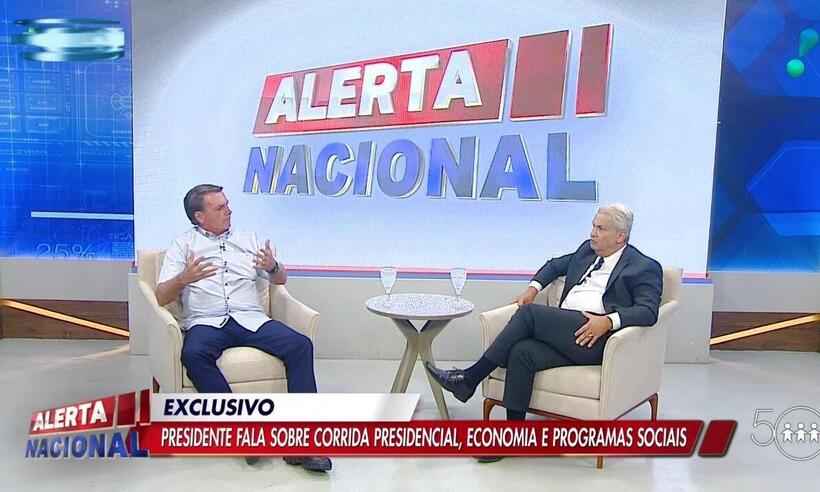 Bolsonaro: 'A Petrobras quer arrancar o dinheiro do povo' - REDE TV/REPRODUÇÃO
