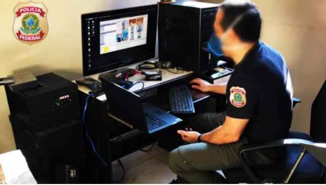 PF deflagra ação contra a exploração sexual infantil na internet em Minas - Polícia Federal/Reprodução