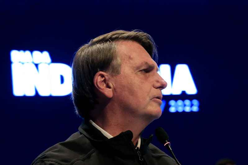 Bolsonaro critica novo marco temporal sobre terras indígenas - Estevam Costa/PR