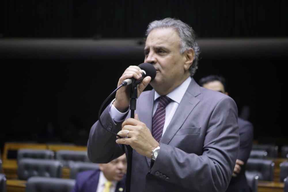 Aécio diz que Lula teve fala 'arrogante e desrespeitosa' sobre o PSDB - Paulo Sergio/Câmara dos Deputados