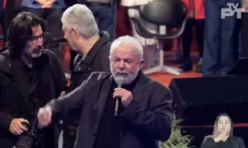Lula diz que 'gente' de Bolsonaro não tem 'pudor' por ter matado Marielle - Tv PT/Reprodução