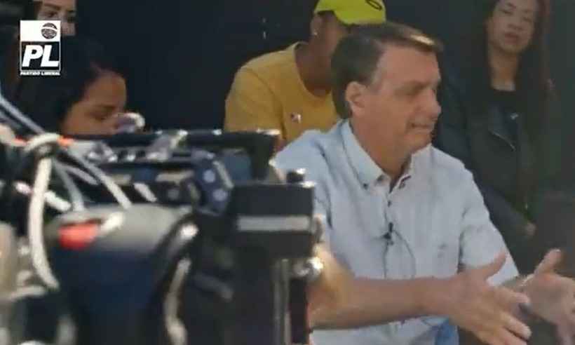 Na primeira inserção partidária na TV, Bolsonaro foca em público jovem  - PL/REPRODUÇÃO