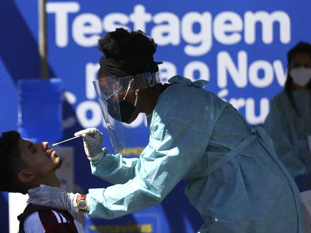 Contagem promove o 'Dia D' de testagem para COVID neste sábado (4/6) - Marcelo Camargo/Agência Brasil