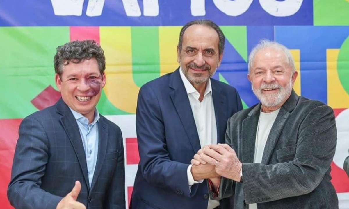Lula e Kalil: lançamento da aliança no Triângulo é adiado para 15 de junho - Reprodução/Twitter Reginaldo Lopes