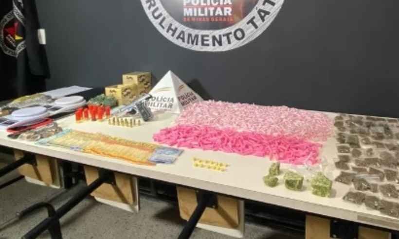 PM prende suspeitos de matar duas mulheres no meio da rua, na Grande BH - PMMG/Reprodução