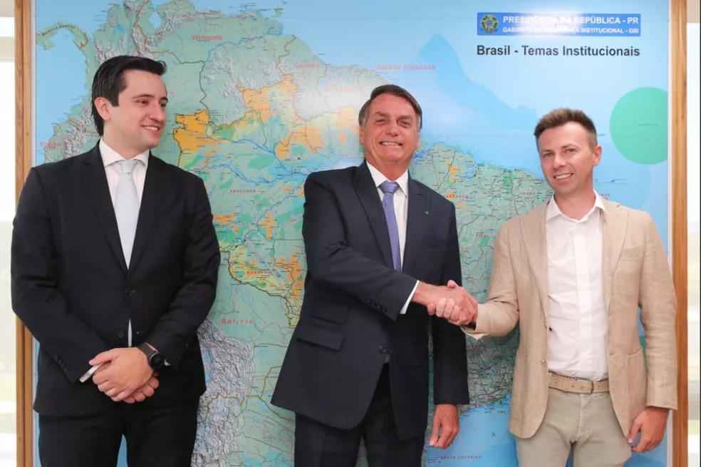 Bolsonaro sobre reunião com representantes do Telegram: 'Sagrada liberdade' - Twitter/Reprodução