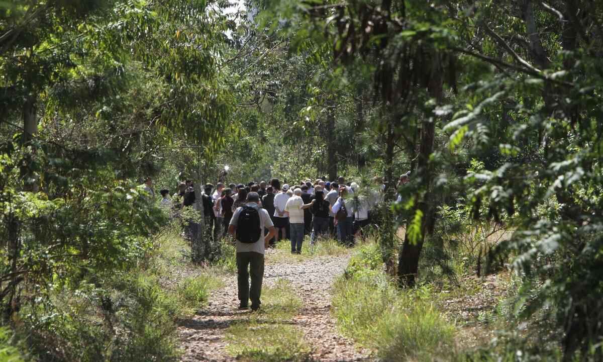 Serra do Curral: ambientalistas citam áreas ignoradas em Corredor Ecológico - Edesio Ferreira/EM/D.A Press