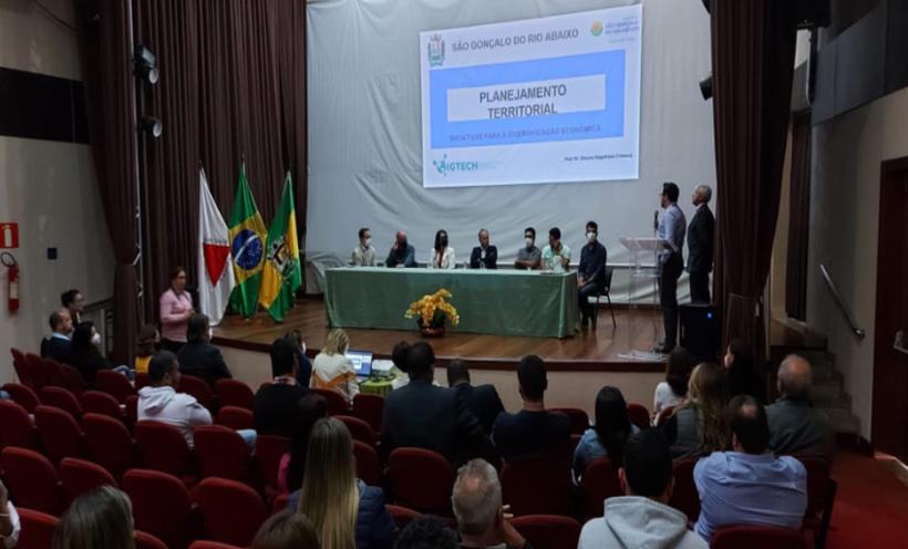 Ufop e São Gonçalo do Rio Abaixo assinam protocolo para abertura de campus - foto: Prefeitura Municipal de São Gonçalo do Rio Abaixo