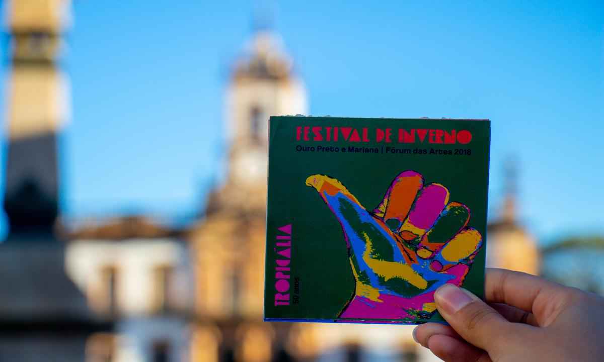 Lançamento do Festival de Inverno 2022 é suspenso, em Ouro Preto - Maicon Costa/Especial para o EM