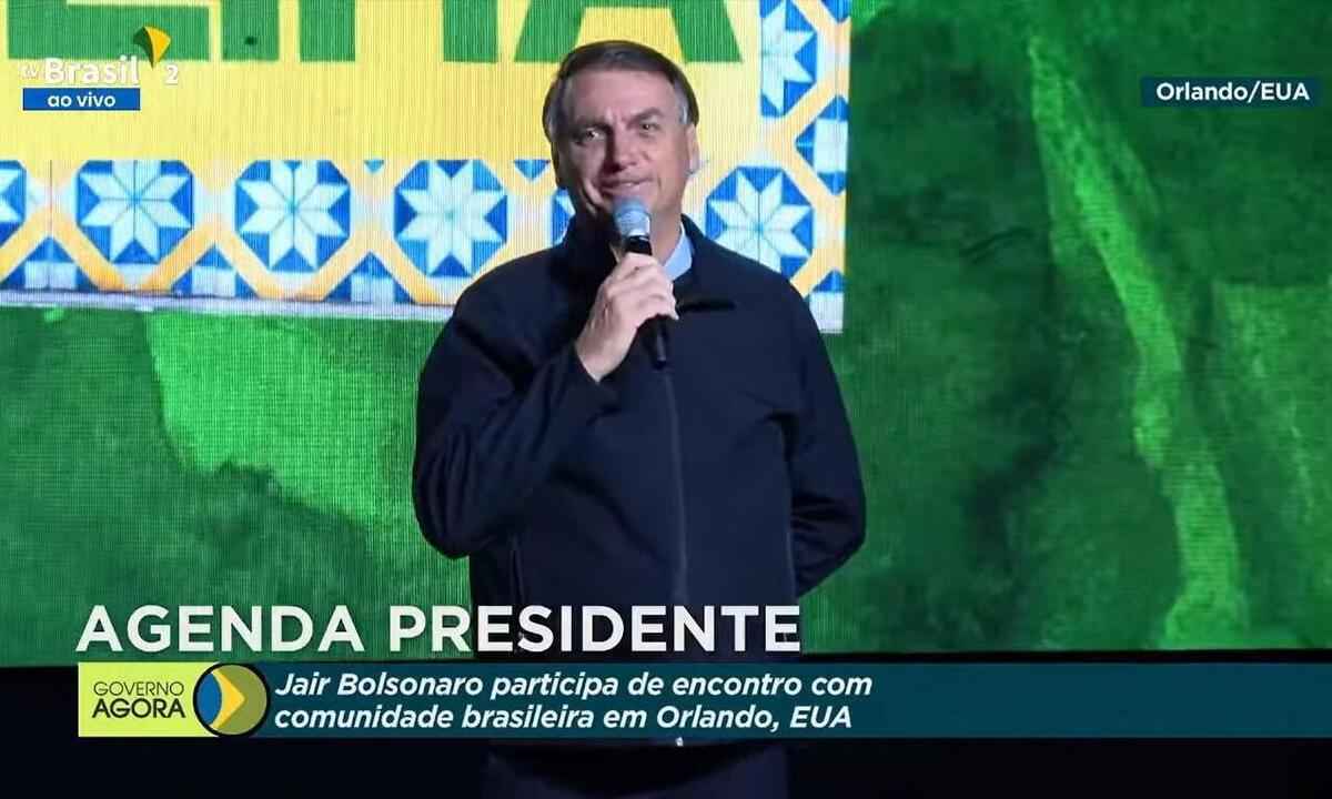 Pessoas podem 'viver sem oxigênio, mas jamais sem liberdade', diz Bolsonaro - Reprodução/YouTube TV Brasil