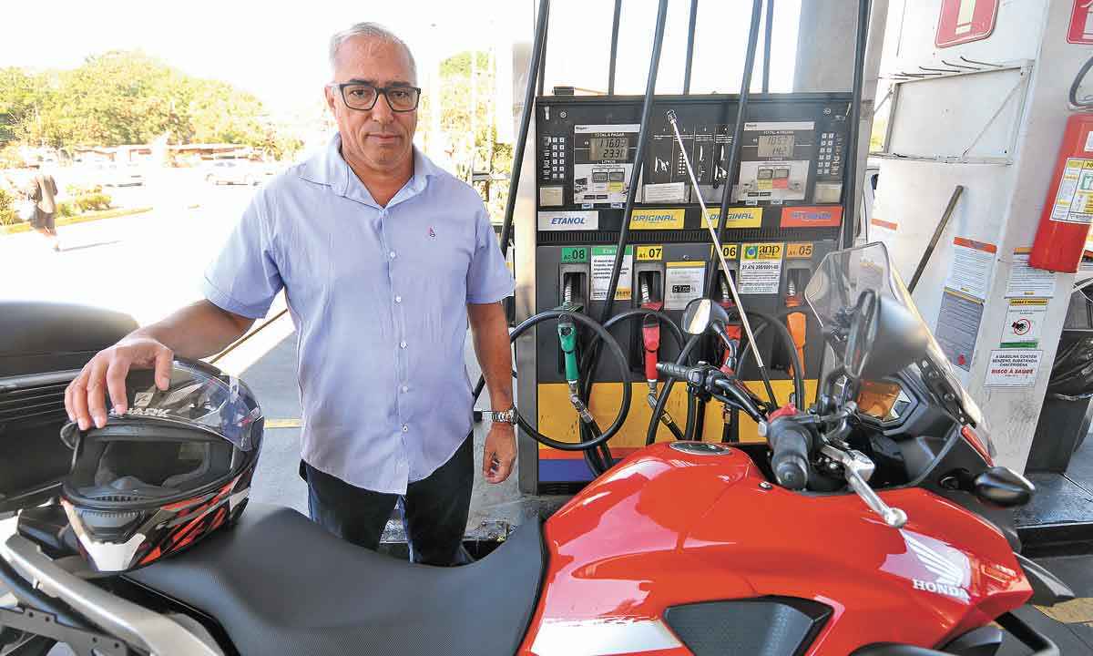 Preço do etanol tem queda de R$ 0,40 em postos de BH - Leandro Couri/EM/D.A Press
