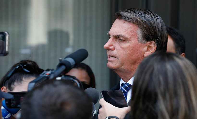 'Ex-guerrilheiro da esquerda', diz Bolsonaro sobre vitória de Petro  - PR/REPRODUÇÃO