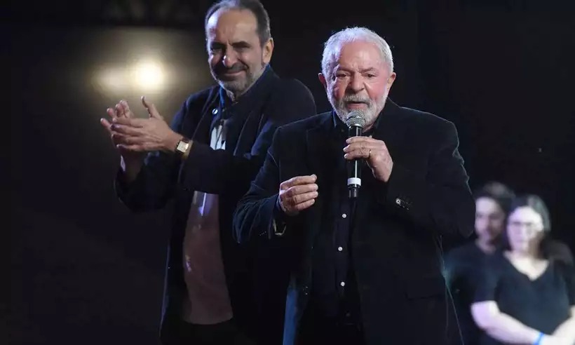 Lula e Kalil: PT pede à ALMG audiência sobre ataque de drone durante evento - LEANDRO COURI/EM/DA PRESS