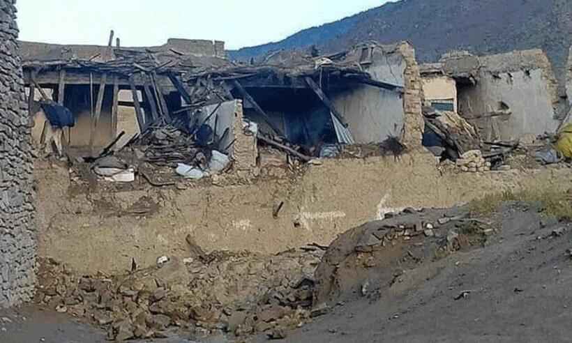 Terremoto de magnitude 6,1 mata mais de 900 pessoas no Afeganistão - Redes Sociais/Reprodução