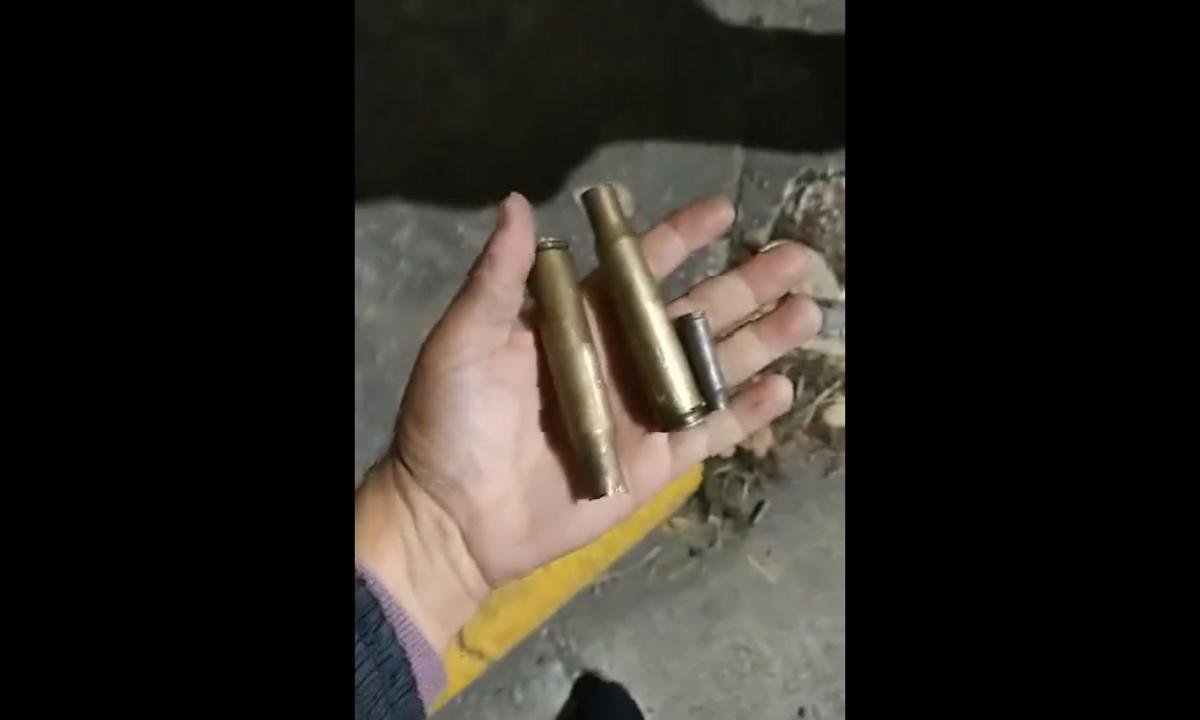 Vídeo mostra munições usadas por criminosos em Itajubá - Reprodução/Redes Sociais