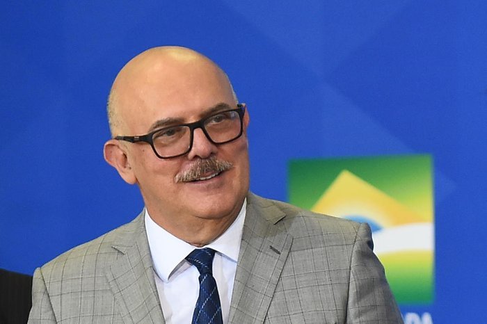 Milton Ribeiro deixa a sede da PF após habeas corpus - Marcelo Jr/Agência Brasil