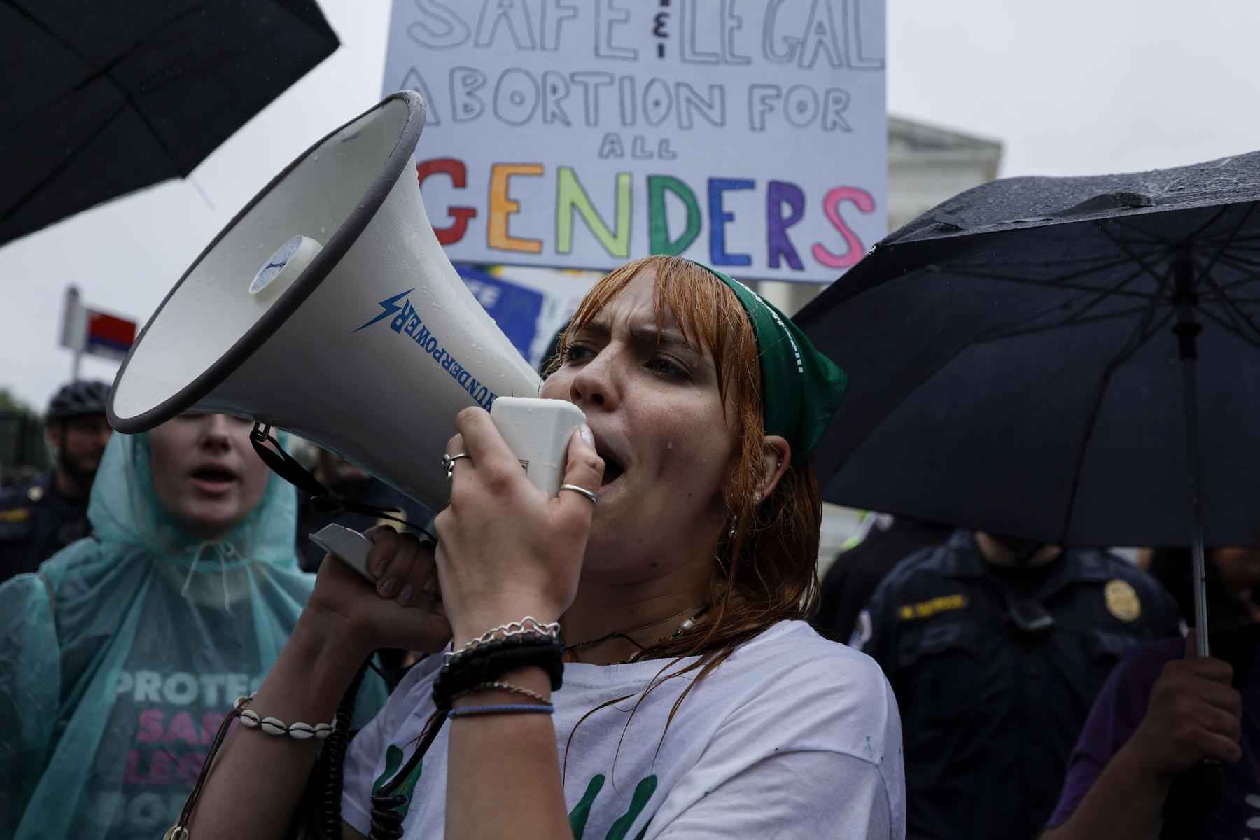 Decisão da Suprema Corte dos EUA derruba direito ao aborto no país - Anna Moneymaker/Getty Images/AFP