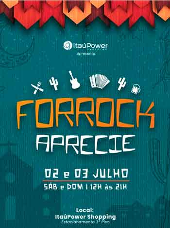 ItaúPower promove dois dias de festança com seu Forrock  - ItaúPower/Divulgação