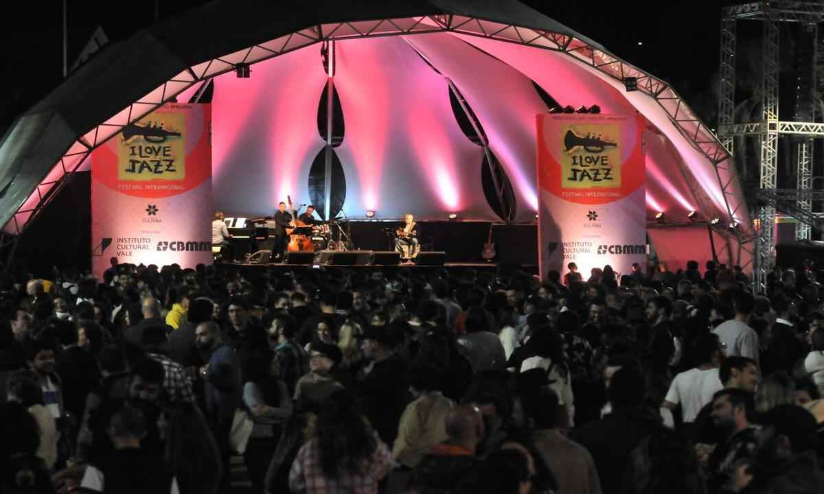 Festival I Love Jazz faz público vibrar e dançar ao som dos anos 20   - Marcos Vieira/EM/D.A. Press