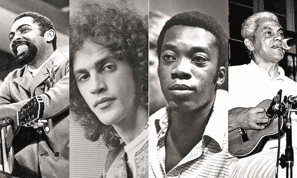 Gil, Caetano, Bituca e Paulinho da Viola ganham coleção "80tentões" - CURTAon!/DIVULGAÇÃO