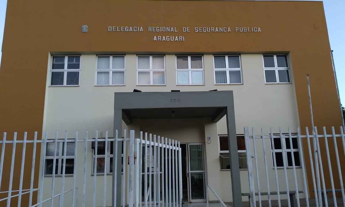 Imagem da delegacia em Araguari -  (crédito: Divulgação/PCMG)